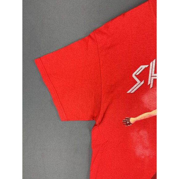 Vintage Y2K Shania Twain Rock This Country Tour Concert Promo Album Music Red T - Picture 5 of 11